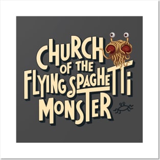 Flying Spaghetti Monster Posters and Art